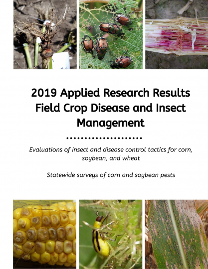 image of the cover of the 2019 applied research report